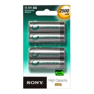 Аккумулятор Sony AA (LR6) 2500 mAh NiMH 1.2A