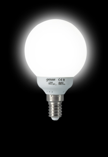 Энергосберегающая лампа Gauss GLOBE 220-240V 13W 4200K E14