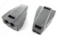 Клемма WAGO 773-302 для распределительных коробок на 2 провода 0.75-2.5мм 400V 16A темно-серый с пастой