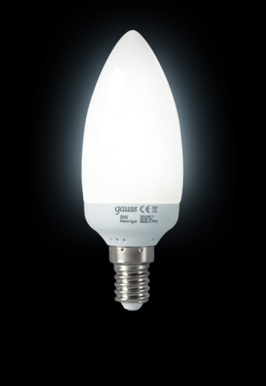 Энергосберегающая лампа Gauss CANDLE 220-240V 13W 4200K E14