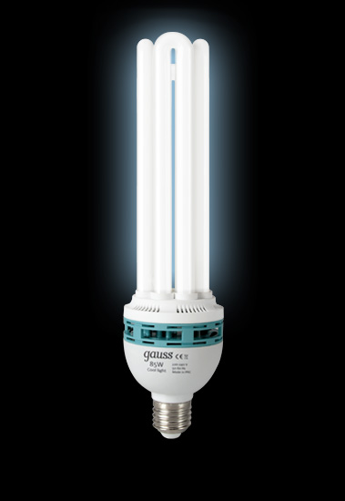 Энергосберегающая лампа Gauss 4U 220-240V 85W 6500K E40 