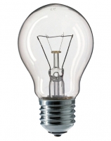Лампа накаливания Philips A55 40W с прозрачной колбой E27 стандартная	