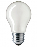 Лампа накаливания Philips A55 60W с матовой колбой E27 стандартная